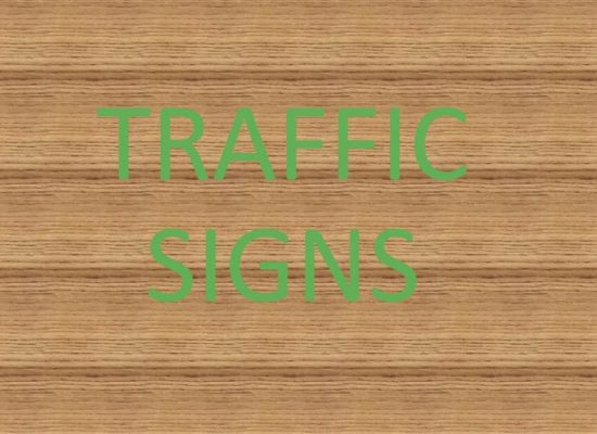TRAFFIC SIGNS Image
