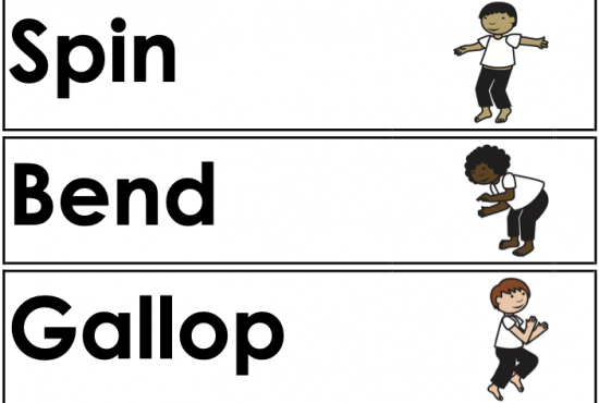 Flashcards - Spin, Bend, Gallop