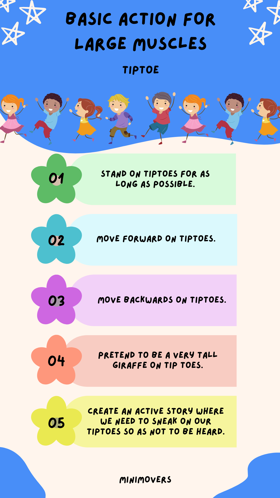 Basic Actions - Tiptoe