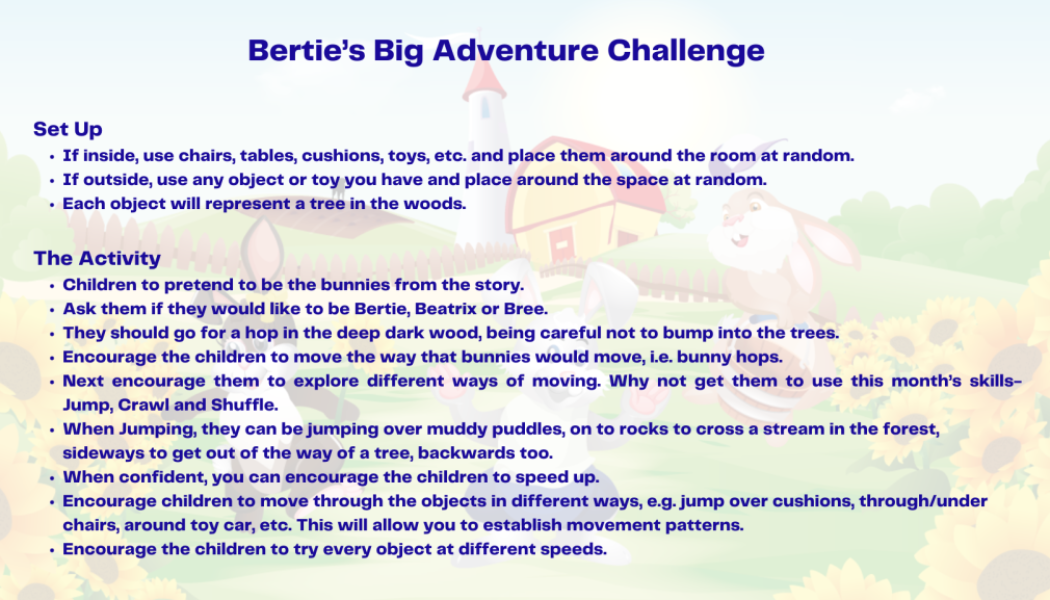 Bertie’s Big Adventure