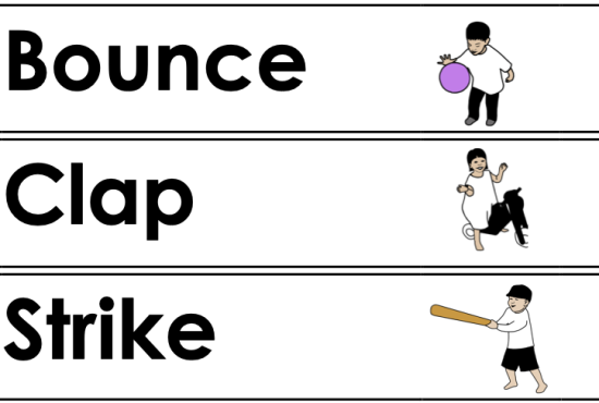 Flashcards - Clap Bounce Strike