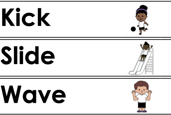 Flashcards - Slide Kick Wave